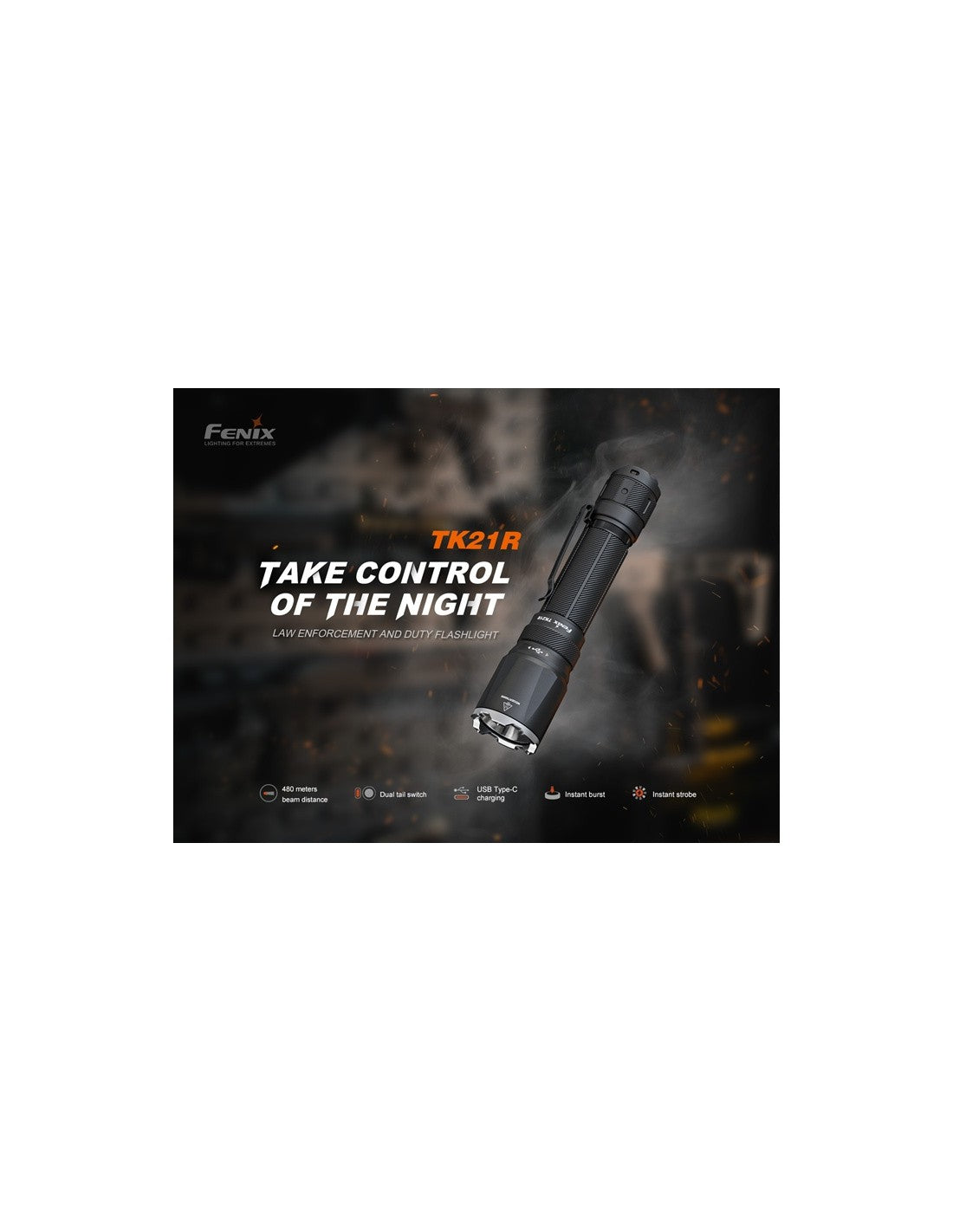 Linterna Táctica  Fenix TK-21R