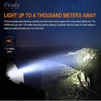 Linterna Fénix LR-80R con 18000 lúmenes