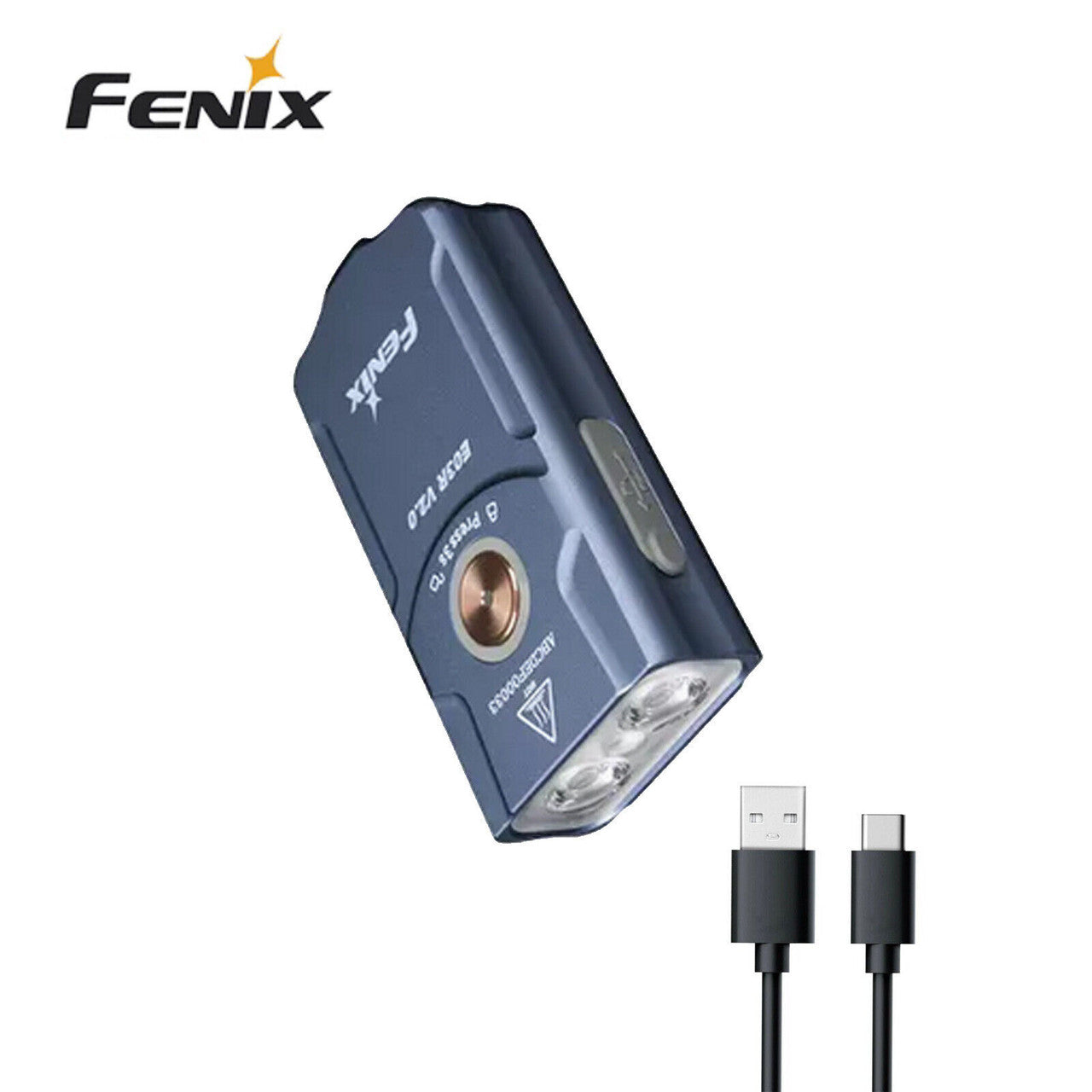 Linterna Fenix llavero E-03R Azul