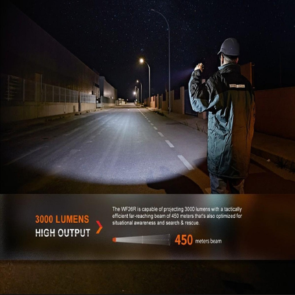 Fénix WF26R – Linterna Recargable